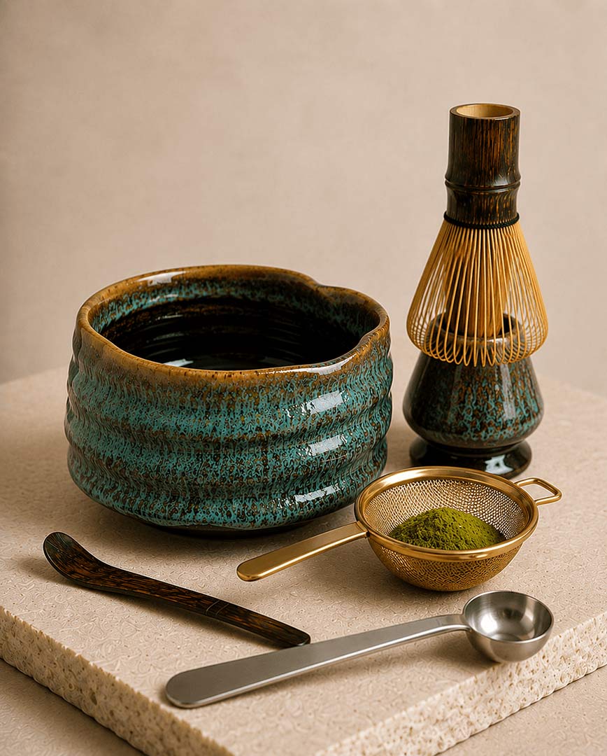 Matcha Starter Set Premium Ceremonial Grade Matcha Kit