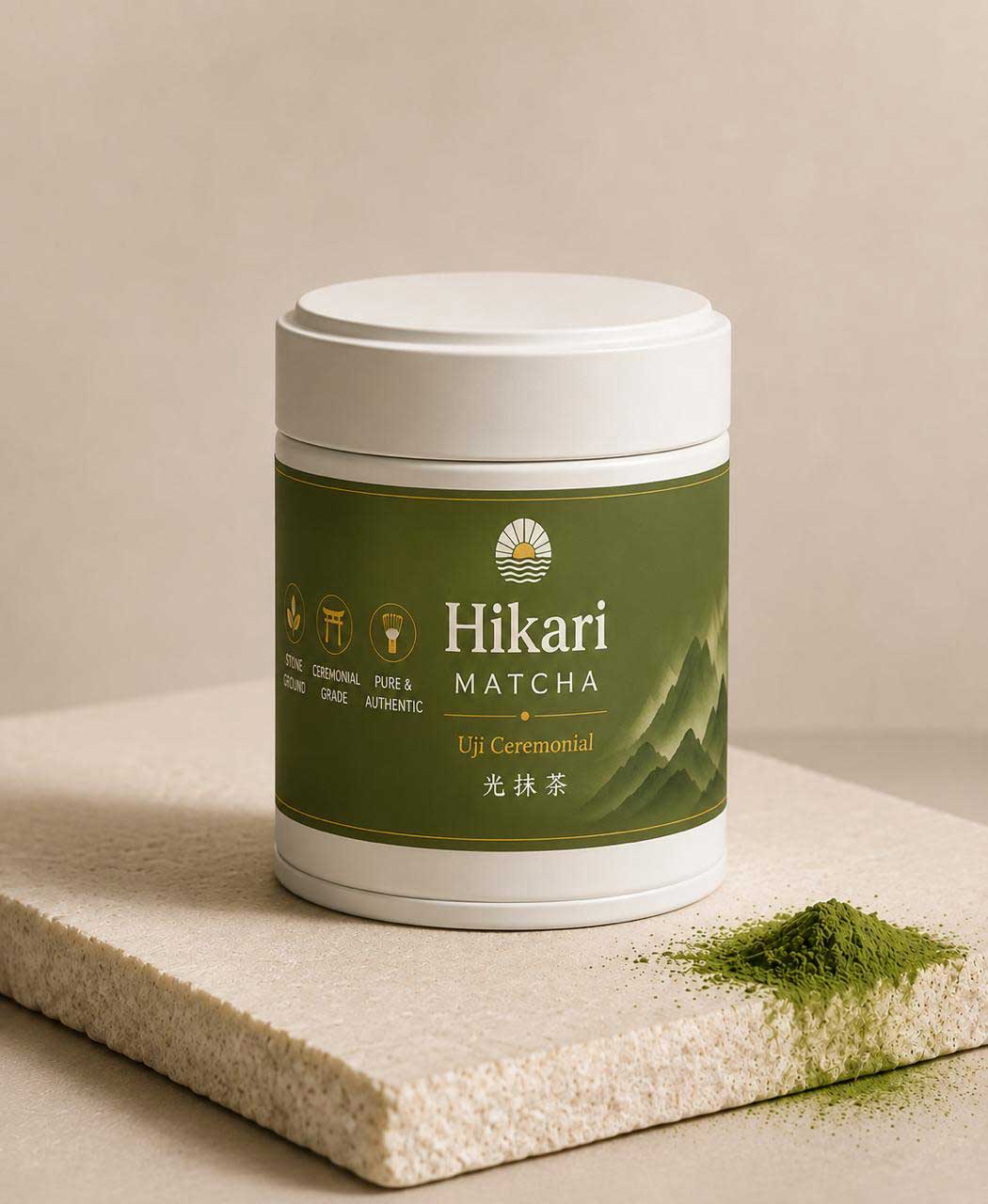 Premium Ceremonial Matcha from Japan | Hikari – Stone-Ground Uji Matcha